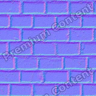 seamless wall brick normal mapping 0002